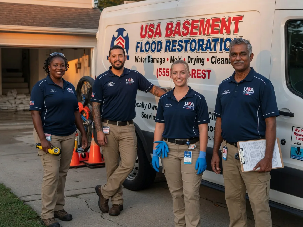Basement Flood Cleanup company in Esmond, ND